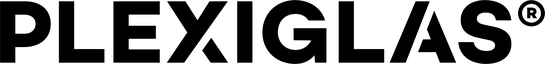 PLEXIGLAS Logo — Marken-Acrylglas von POLYVANTIS