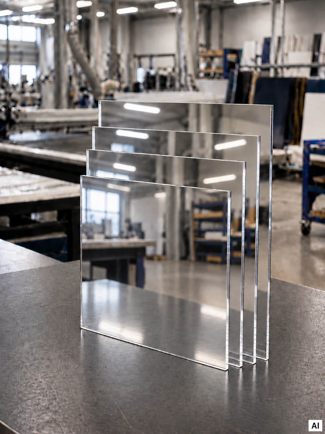 Acrylglas Spiegel silber – bruchsicherer Spiegel nach Maß