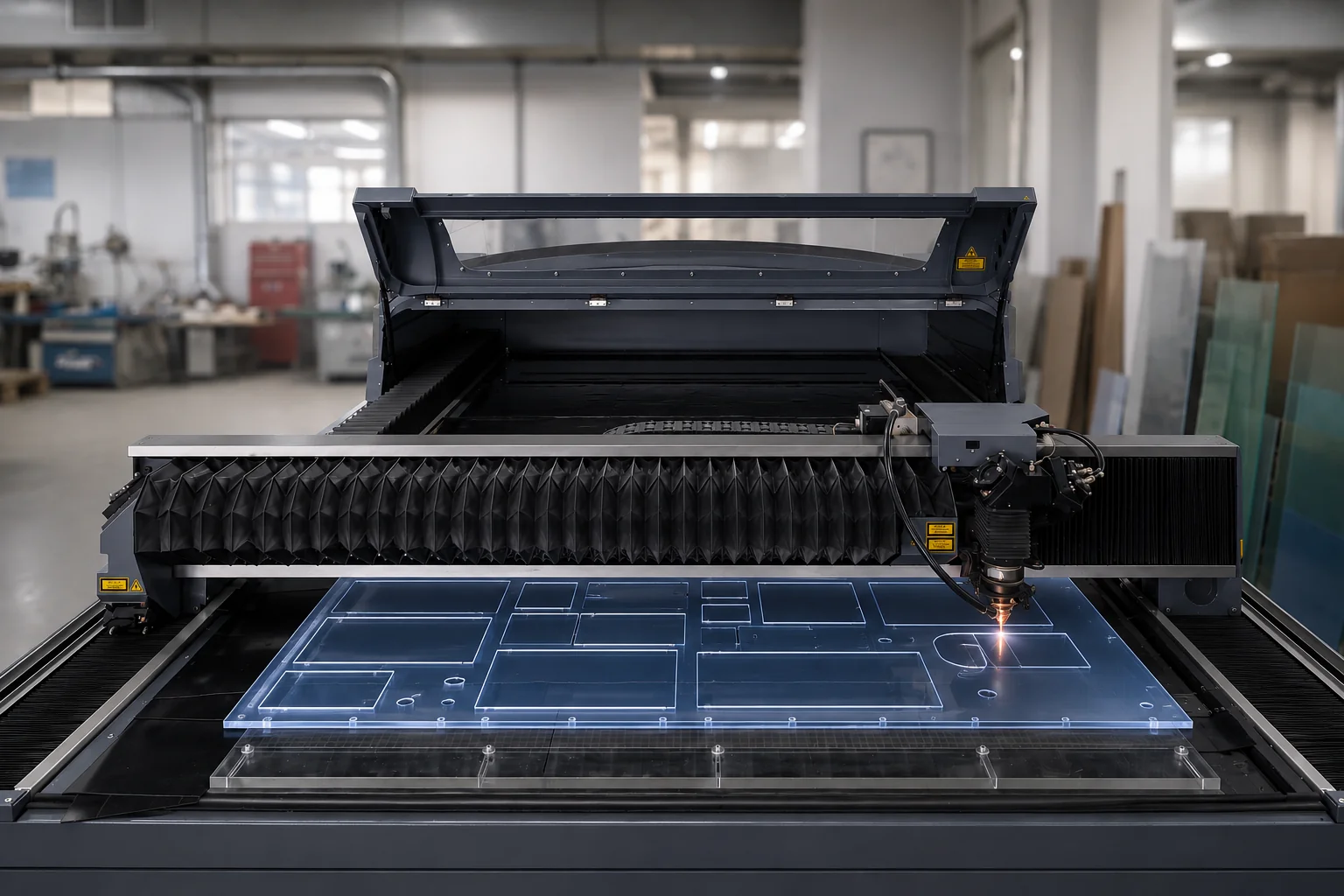 Laserschneiden bei H&S Kunststofftechnik in Siegen — Bild 7 von 7