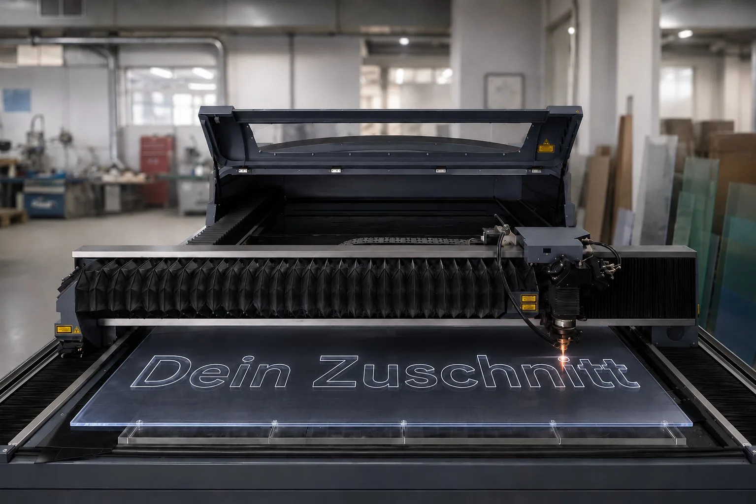 Aussparungen & Innenkonturen Aussparungen & Innenkonturen — Laserschneiden bei H&S Kunststofftechnik