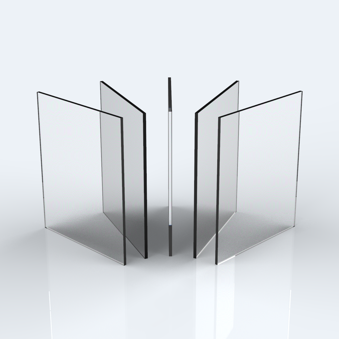 Polycarbonat 2 mm farblos Polycarbonat 2 mm farblos