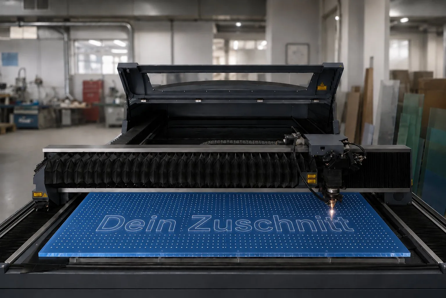Laserschneiden bei H&S Kunststofftechnik in Siegen — Bild 6 von 7