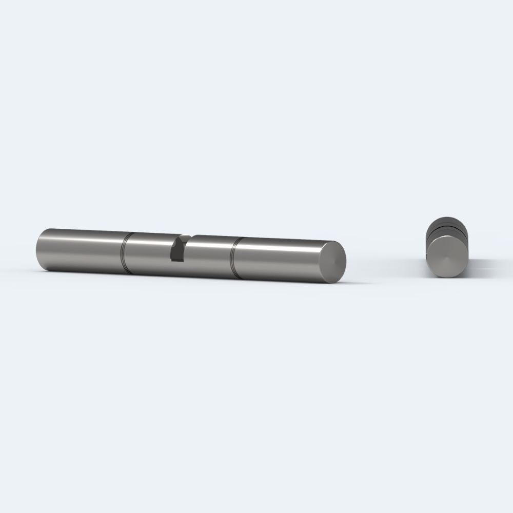 Edelstahl-Tischaufsteller Ø 18 mm x 150 mm 2-6 mm Edelstahl-Tischaufsteller Ø 18 mm x 150 mm 2-6 mm