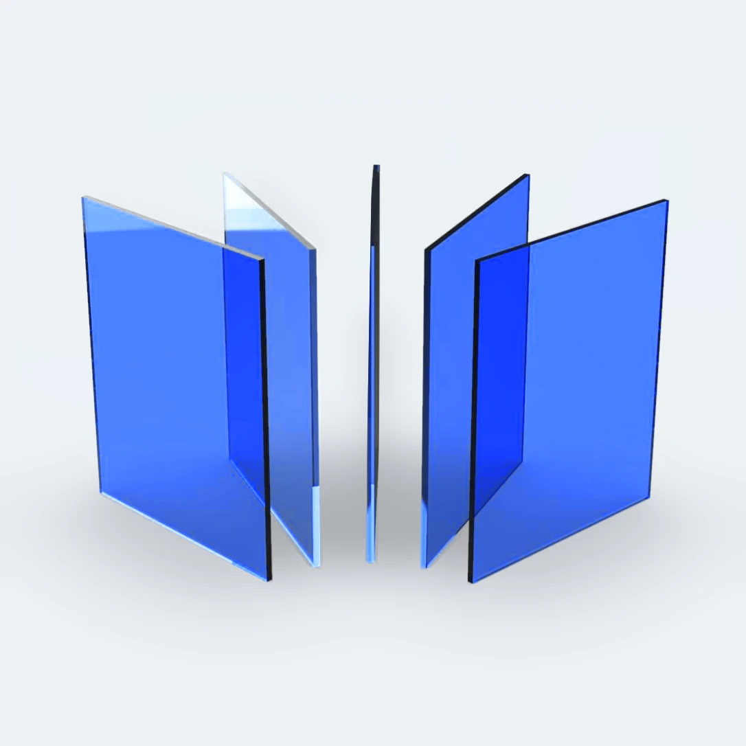 Acrylglas GS 3 mm dunkelblau transparent