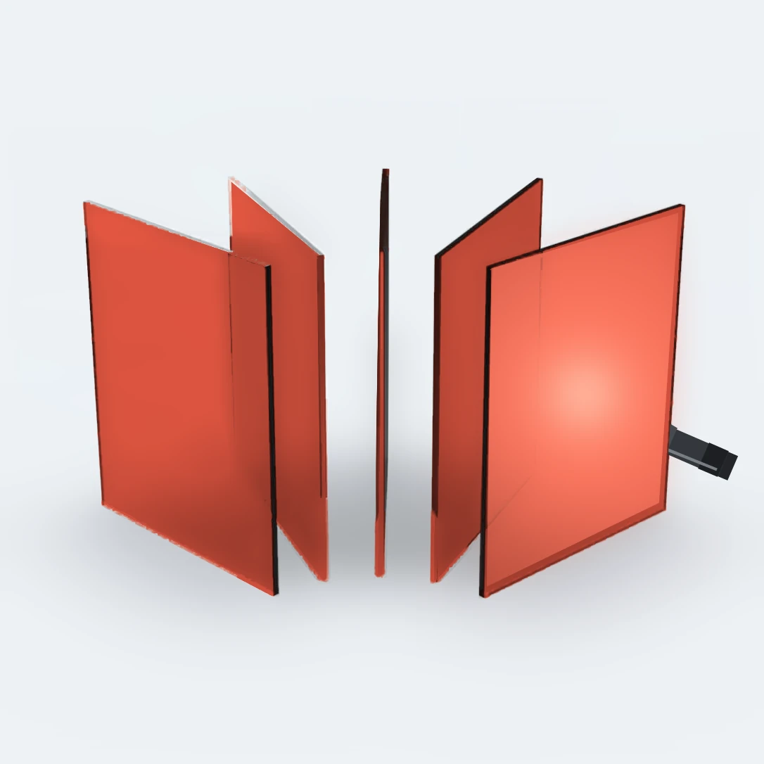 PLEXIGLAS® LED rot 3H68