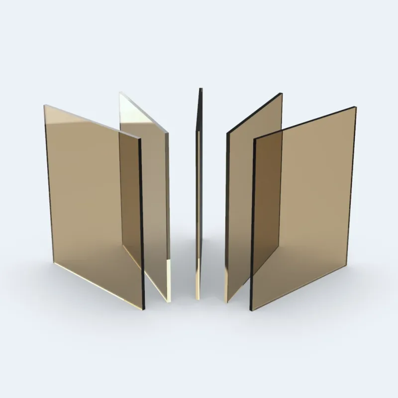 Bronze getönte Polycarbonat-Scheiben mit UV-Schutz