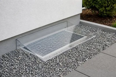 Lichtschachtabdeckung aus PLEXIGLAS®